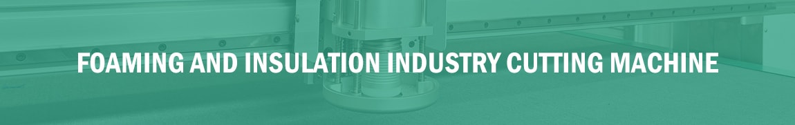 Sound insulation material cutting machine