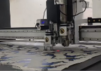 cnc oscillating knife cutting machine