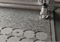 oscillating knife cutting machine