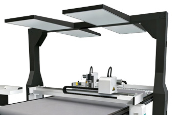 Large-format vision recognition framework contour scanning via advanced cutting machine software