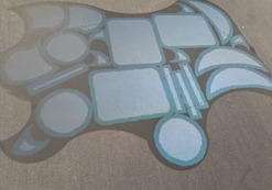 faux leather cutting machine