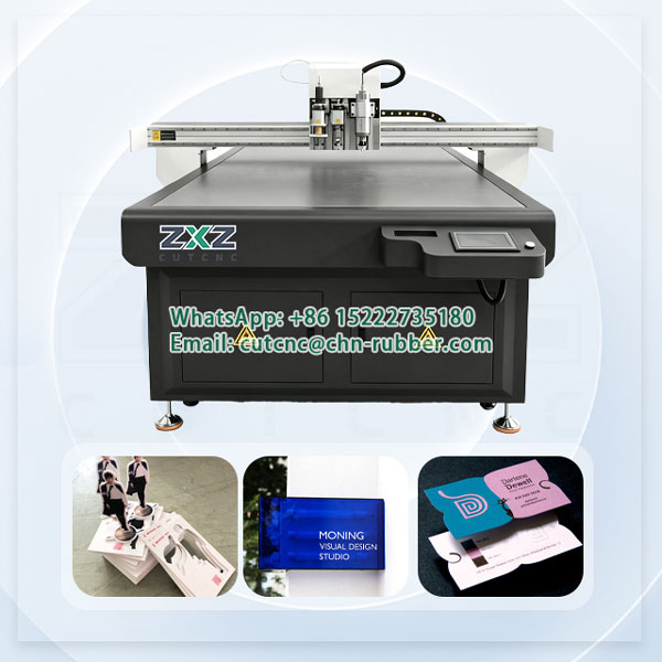 1216 CNC Flatbed digital advertising cutting machine for KT board PP plastic hollow plate