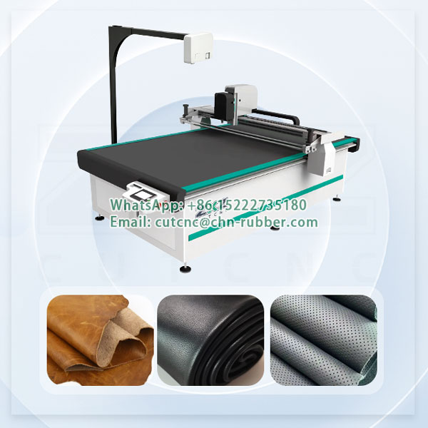 2516 CNC oscillating knife cutting machine with projector system