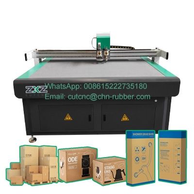 CNC corrugated cardboard cutter box sample maker cutting machine